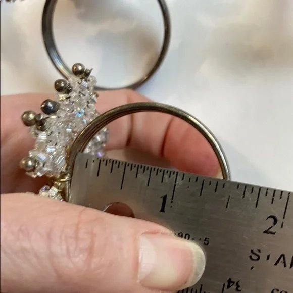 Silver Snowflake Napkin Rings 6x - Picture 9 of 10